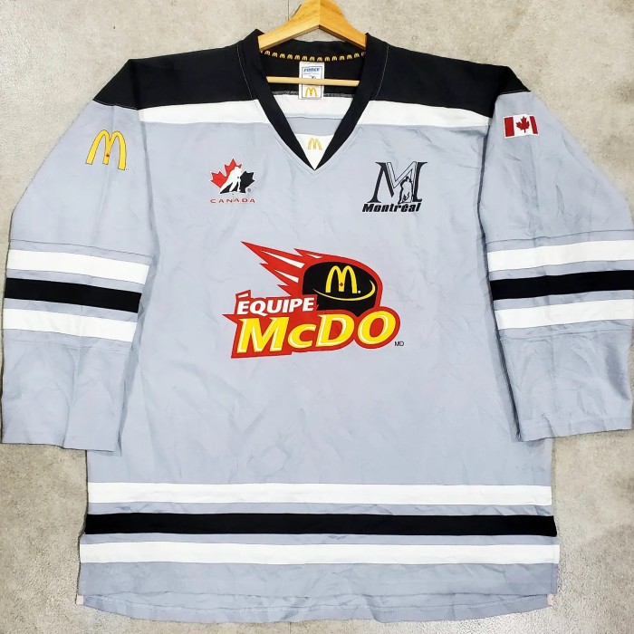 McDonald's ホッケー ゲームシャツ 長袖カナダ マクドナルド game | Vintage.City 古着屋、古着コーデ情報を発信