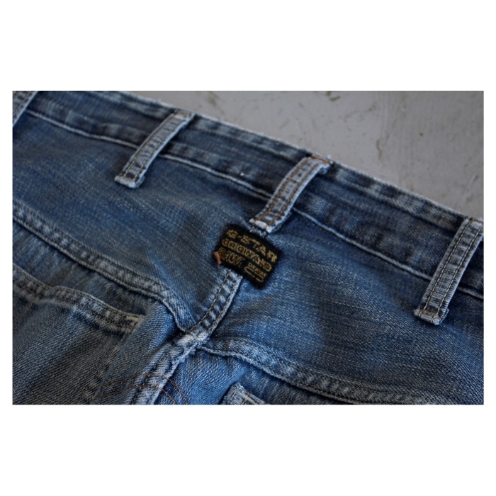 Vintage “G-STAR RAW” ELWOOD Safety 3D Wide Jeans | Vintage.City 빈티지숍, 빈티지 코디 정보