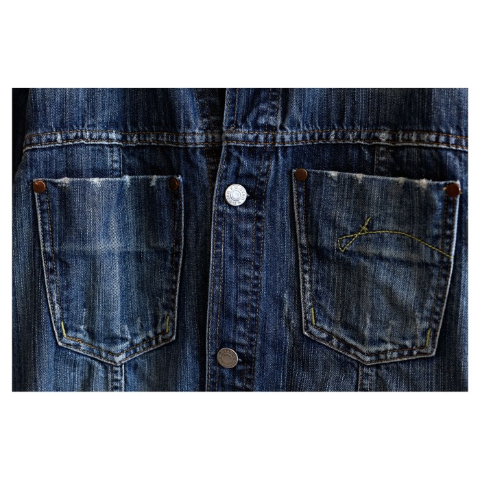 Vintage “G-STAR RAW” ELWOOD Denim Jacket | Vintage.City 빈티지숍, 빈티지 코디 정보
