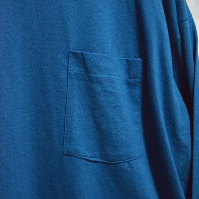 dead stock 90s " fruit of the loom " cotton pocket cutsewn | Vintage.City 古着屋、古着コーデ情報を発信
