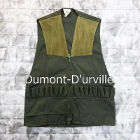 Dumont-d’Urville ミリタリーベスト ハンティングベスト カーキ | Vintage.City ヴィンテージ 古着