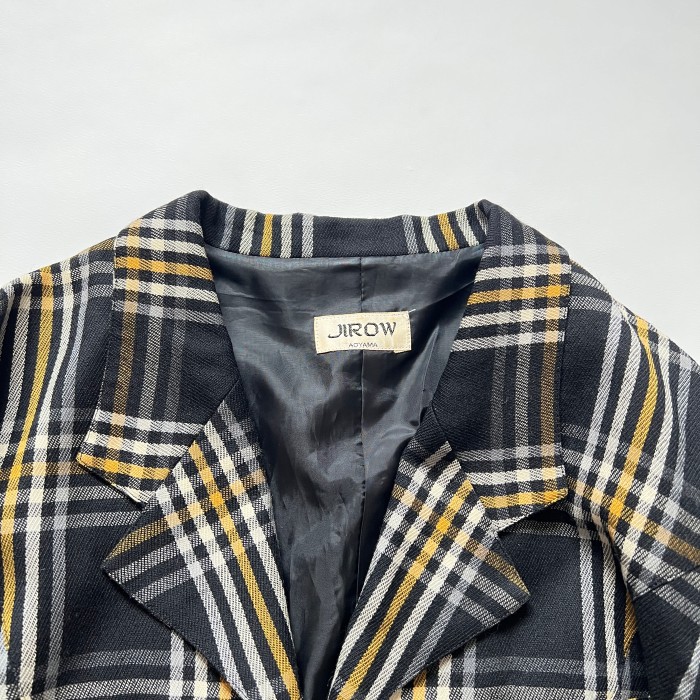 テーラードジャケット　タータンチェック | Vintage.City 古着屋、古着コーデ情報を発信