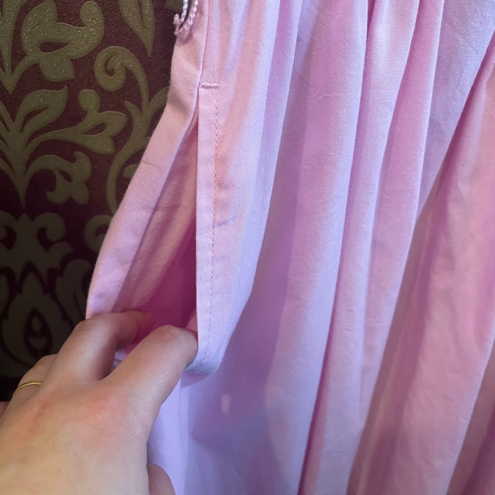 sakura pink color shirts one piece | Vintage.City 빈티지숍, 빈티지 코디 정보