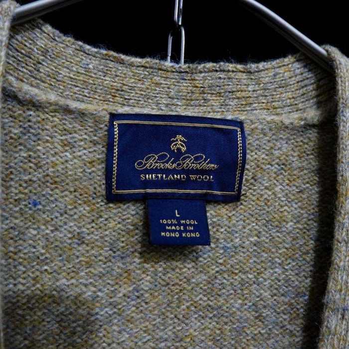 BROOKS BROTHERS wool knit vest | Vintage.City 古着屋、古着コーデ情報を発信
