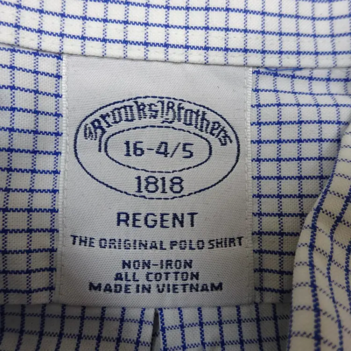 ブルックスブラザーズ 長袖シャツ サイズ16.4/5 ブルー チェック ポケット | Vintage.City 古着屋、古着コーデ情報を発信