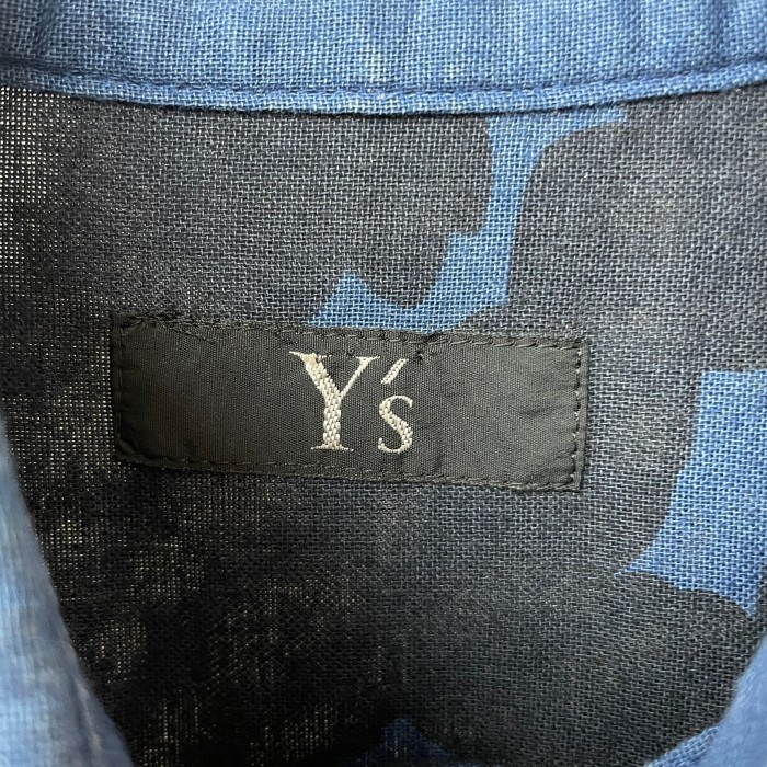 Y's ワイズ　シャツ　柄シャツ　ハーフ | Vintage.City 빈티지숍, 빈티지 코디 정보