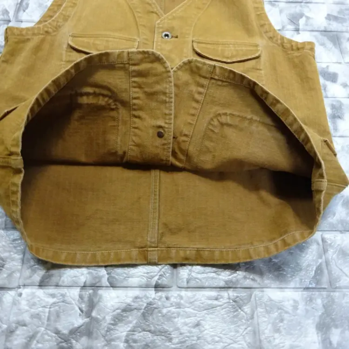 トロフィークロージング ベスト サイズ42 ベージュ ブラウン 日本製 ポケット | Vintage.City 古着屋、古着コーデ情報を発信