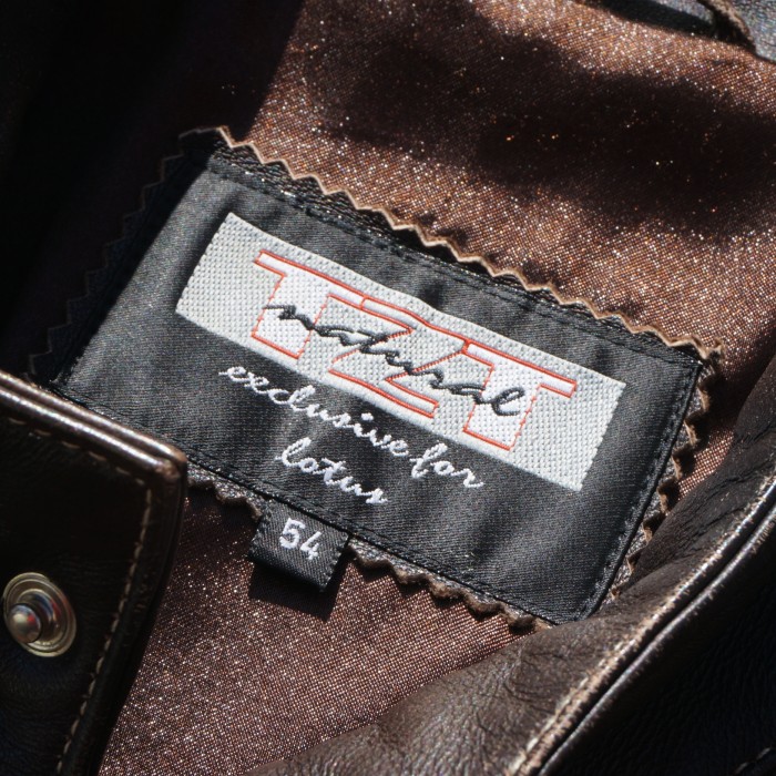 TZT natural 斑模様 本革 ラム レザージャケット | Vintage.City 古着屋、古着コーデ情報を発信