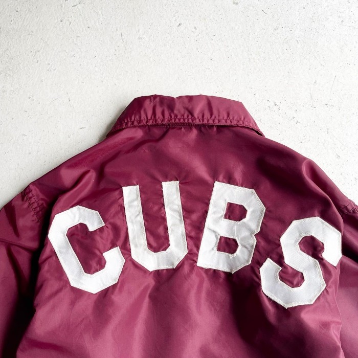 1970s Swing Ster CHICAGO CUBS Coach Jacket MADE IN USA 【BOYS-M】 | Vintage.City 古着屋、古着コーデ情報を発信