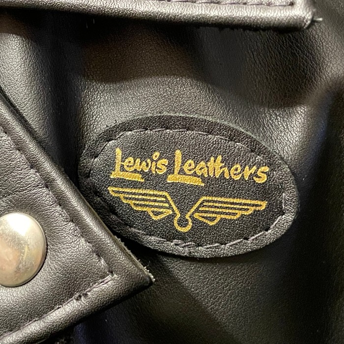 MADE IN ENGLAND製 LEWIS LEATHERS No.391T LIGHTNING TIGHT FIT COWHIDE ライダースジャケット ブラック 38サイズ | Vintage.City 古着屋、古着コーデ情報を発信