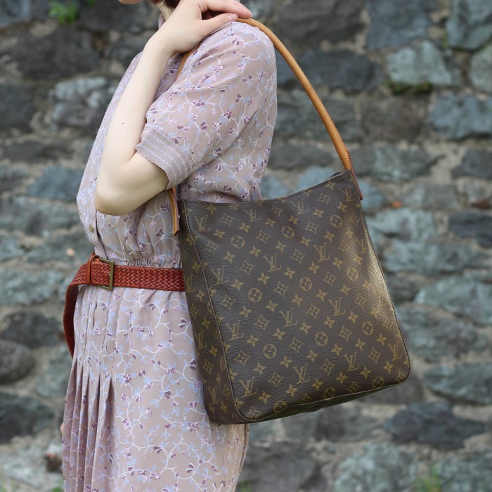 LOUIS VUITTON M51145 MI1929 MONOGRAM PATTERNED BAG TOTE BAG MADE IN FRANCE/ルイヴィトンルーピングモノグラムトートバッグ | Vintage.City 古着屋、古着コーデ情報を発信