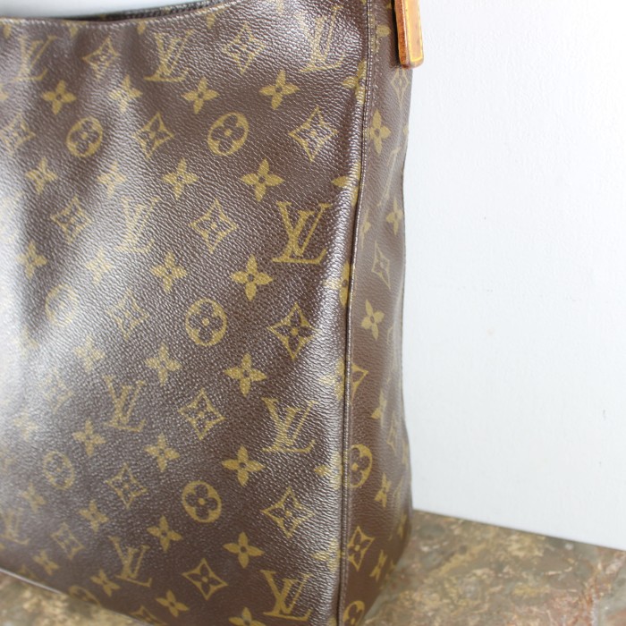 LOUIS VUITTON M51145 MI1929 MONOGRAM PATTERNED BAG TOTE BAG MADE IN FRANCE/ルイヴィトンルーピングモノグラムトートバッグ | Vintage.City 빈티지숍, 빈티지 코디 정보