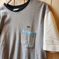 LACOSTE　袖ﾊﾞｲｶﾗｰ　Tシャツ | Vintage.City 古着屋、古着コーデ情報を発信