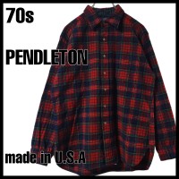 ペンドルトン タータンチェック ウール シャツ USA製　サイズ L | Vintage.City ヴィンテージ 古着
