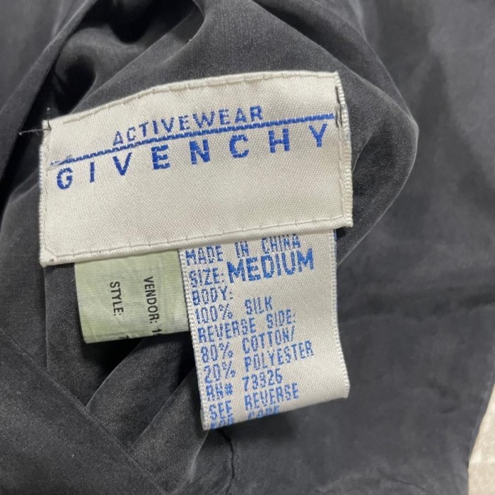 884】Givenchy(ジバンシー) トラックジャケット ジャージ Mサイズ 青黒