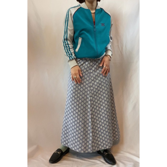 Flower long skirt | Vintage.City 빈티지숍, 빈티지 코디 정보