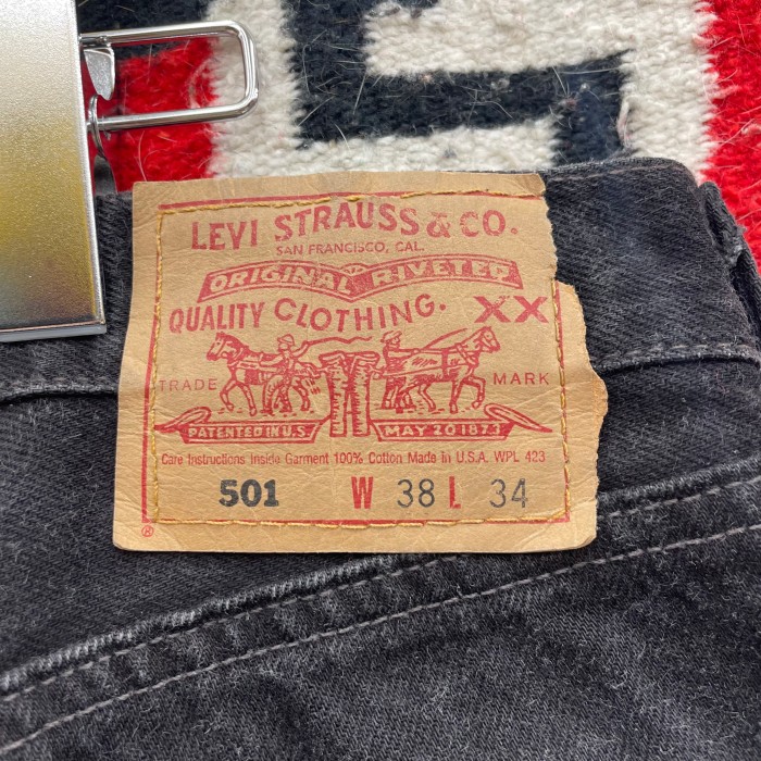 Levi’s 501 Black Denim(made in USA) | Vintage.City 빈티지숍, 빈티지 코디 정보