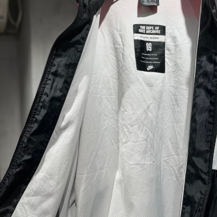 "Nike" old  design polyester jacket | Vintage.City 古着屋、古着コーデ情報を発信