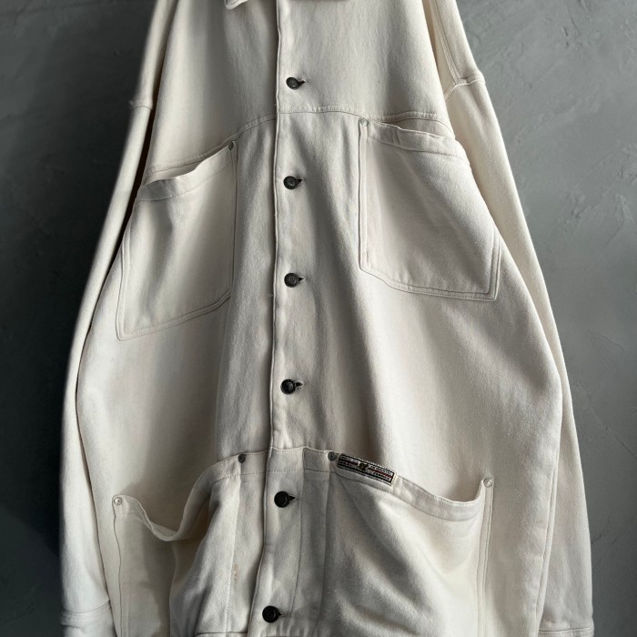 sweat material big coverall jacket | Vintage.City Vintage Shops, Vintage Fashion Trends