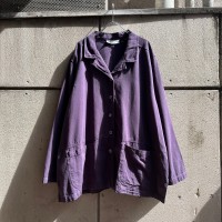 "DressBarn" cotton×rayon opencollar shirt jacket | Vintage.City 빈티지숍, 빈티지 코디 정보