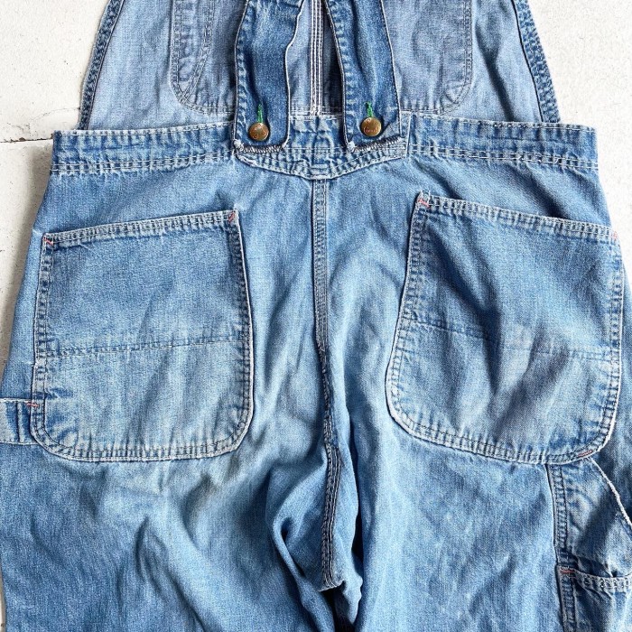 1960s Red Camel Low-Back Denim Overall MADE IN USA | Vintage.City 빈티지숍, 빈티지 코디 정보