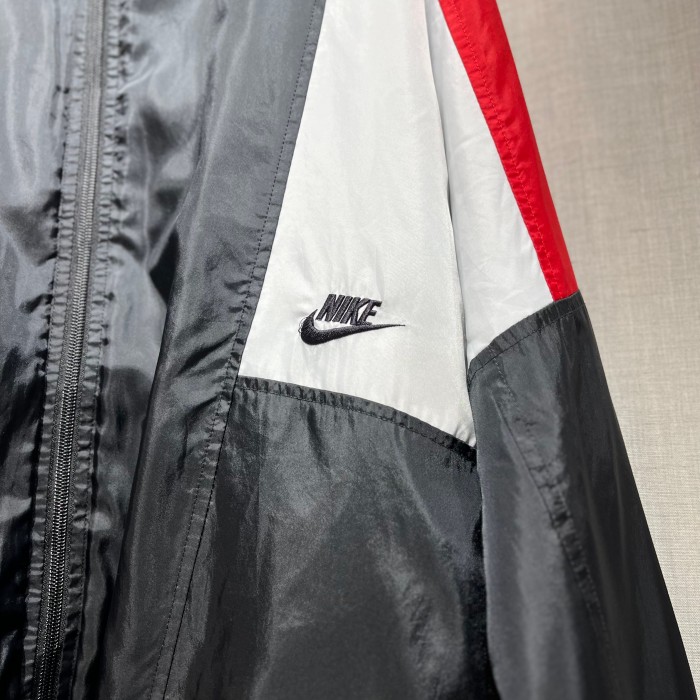 "Nike" old  design polyester jacket | Vintage.City 古着屋、古着コーデ情報を発信