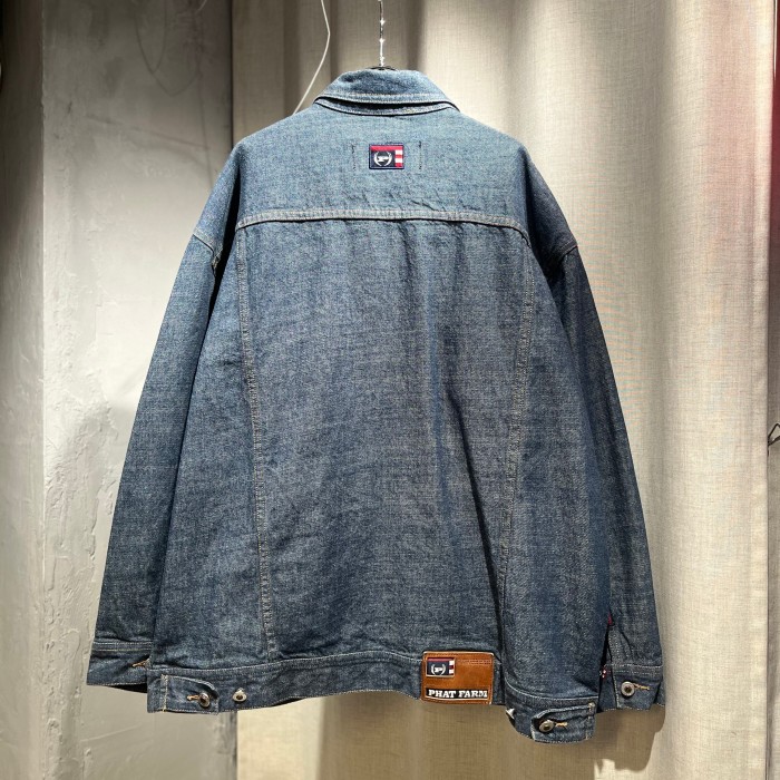 "PhatFarm" denim tracker jacket | Vintage.City 古着屋、古着コーデ情報を発信