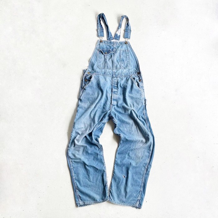 1960s Red Camel Low-Back Denim Overall MADE IN USA | Vintage.City 古着屋、古着コーデ情報を発信