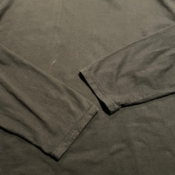ATRAS FOR MEN アニマルプリント　狼　ロングスリーブTシャツ　2XLサイズ　ブラック　A792 | Vintage.City 빈티지숍, 빈티지 코디 정보