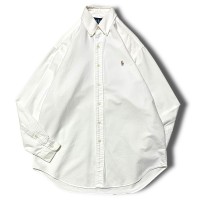 【Ralph Lauren】ラルフローレン ボタンダウンシャツ オックスフォード BLAKE ホワイト | Vintage.City ヴィンテージ 古着