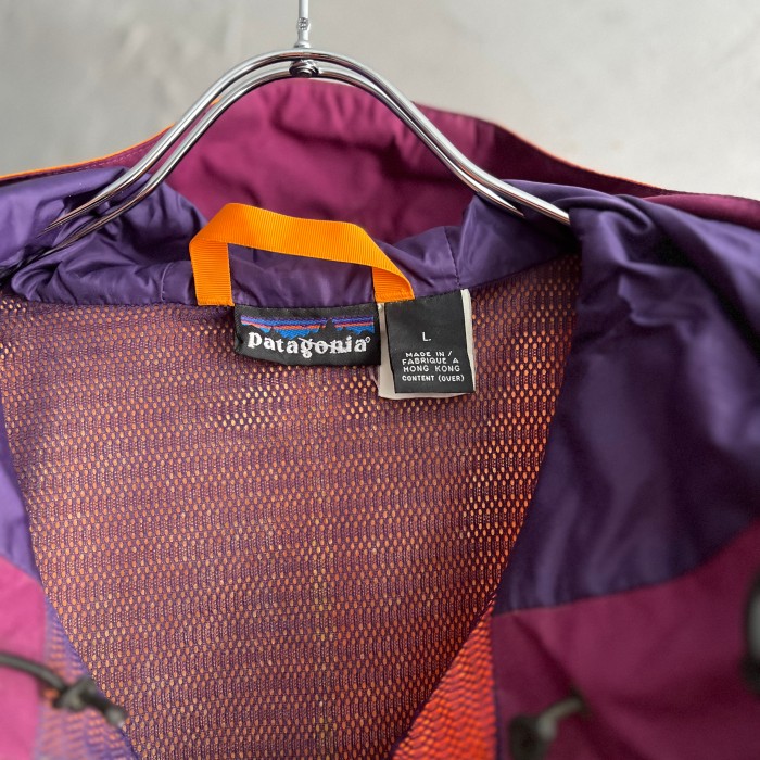 90s "Patagonia" orangecolor nylon storm jacket | Vintage.City 古着屋、古着コーデ情報を発信
