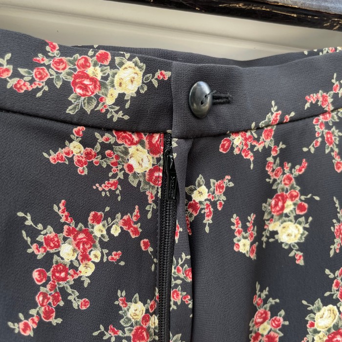 KETTY rose print flared skirt | Vintage.City 古着屋、古着コーデ情報を発信