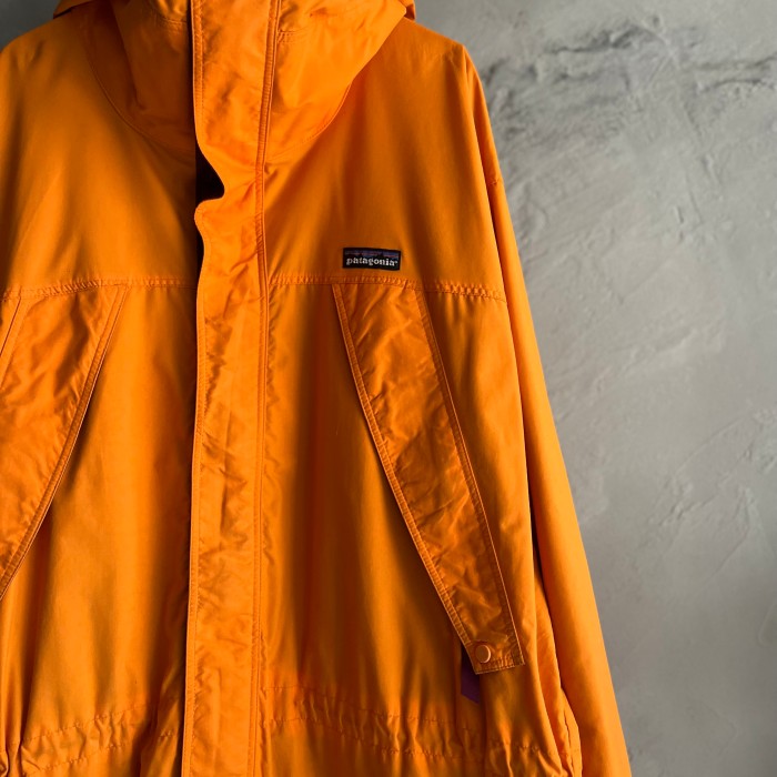 90s "Patagonia" orangecolor nylon storm jacket | Vintage.City 古着屋、古着コーデ情報を発信
