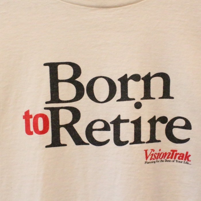 Born to Retire ALL SPORT MADE IN USA 袖裾シングル Tシャツ | Vintage.City 古着屋、古着コーデ情報を発信