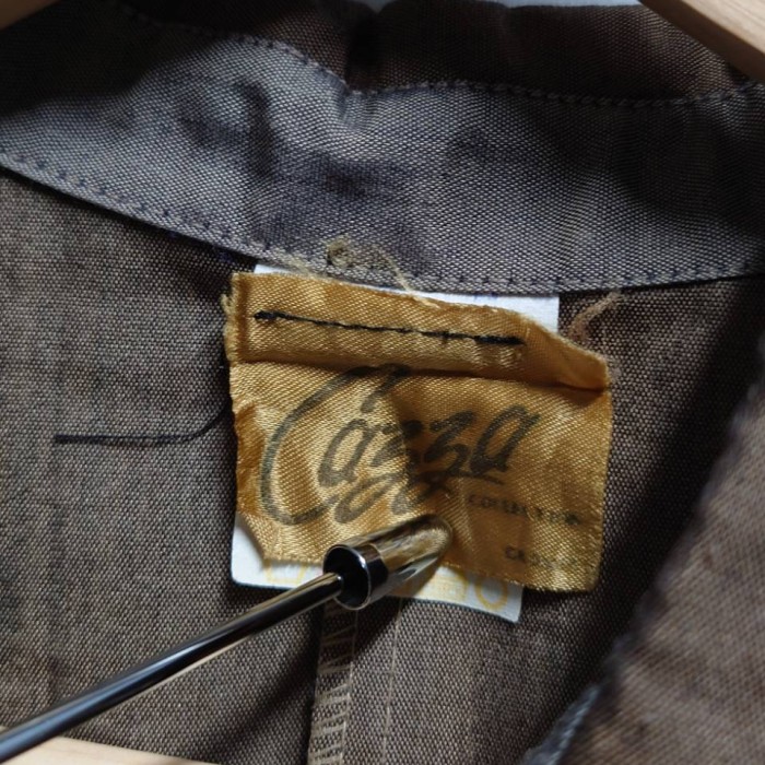 Vintage カナダ製 ポリエステル レーヨン ストライプ シャツ ワンピース | Vintage.City 古着屋、古着コーデ情報を発信