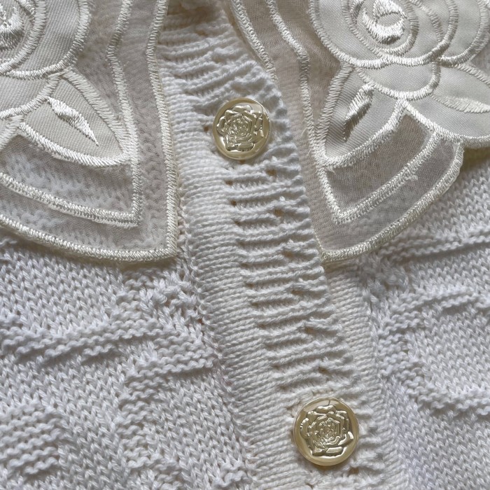cotton knit cardigan | Vintage.City 古着屋、古着コーデ情報を発信
