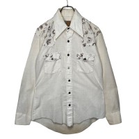 【Made in USA】WESTERN    長袖シャツ　M | Vintage.City ヴィンテージ 古着