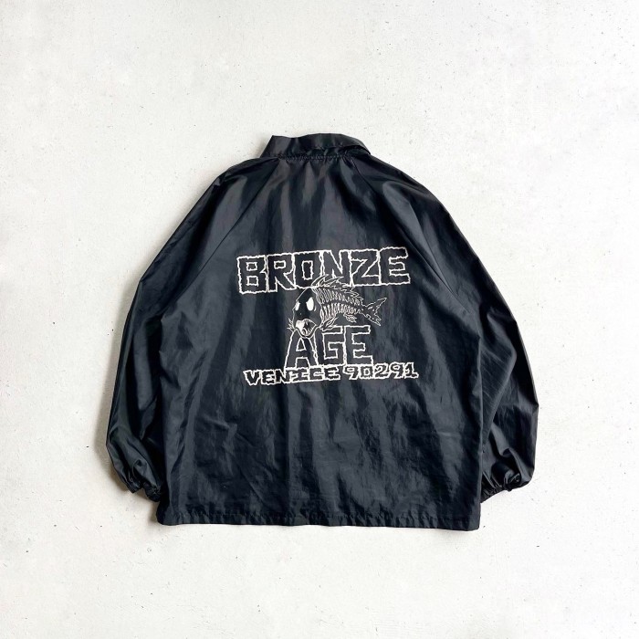 1990s BRONZE AGE Nylon Coach Jacket MADE IN USA 【XL】 | Vintage.City Vintage Shops, Vintage Fashion Trends