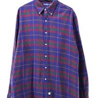 90s Ralph Lauren Cotton Check BD Shirt Size XL | Vintage.City ヴィンテージ 古着