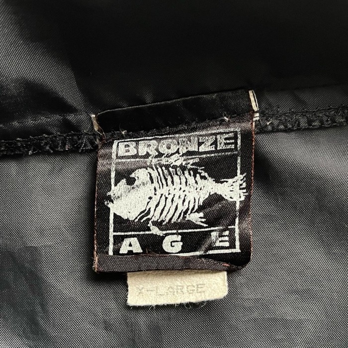 1990s BRONZE AGE Nylon Coach Jacket MADE IN USA 【XL】 | Vintage.City 빈티지숍, 빈티지 코디 정보