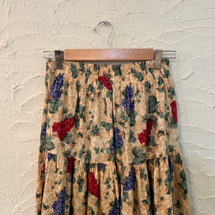 fruits pattern skirt | Vintage.City 古着屋、古着コーデ情報を発信