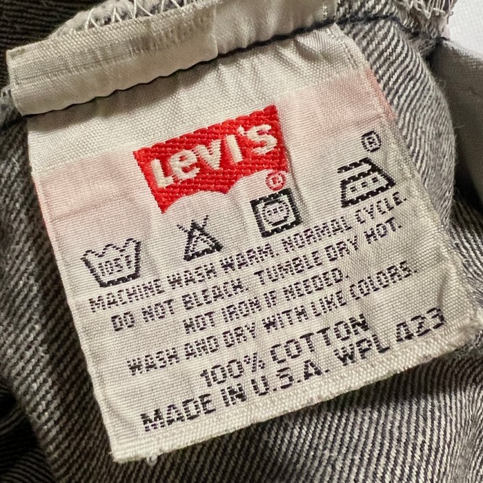 USA製Levi's リーバイス 501 ブラック デニムパンツ 先染め | Vintage.City 古着屋、古着コーデ情報を発信