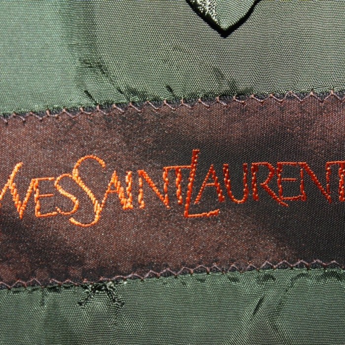 80s Yves Saint Laurent 2B Tailored Jacket | Vintage.City 古着屋、古着コーデ情報を発信