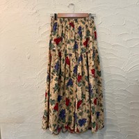 fruits pattern skirt | Vintage.City 빈티지숍, 빈티지 코디 정보