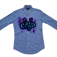 Airbrushed Ralph Lauren Shirt | Vintage.City ヴィンテージ 古着