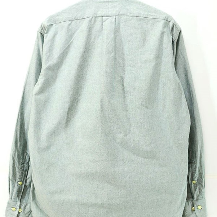 90s Ralph Lauren Pale Green Cotton BD Shirt Size S | Vintage.City 古着屋、古着コーデ情報を発信