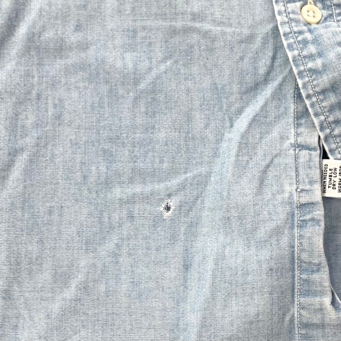 Ralph Lauren L/S シャンブレー ボタンダウンシャツ | Vintage.City 古着屋、古着コーデ情報を発信