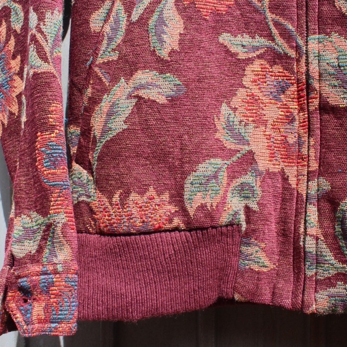 ゴブラン織 floral blouson jacket | Vintage.City 빈티지숍, 빈티지 코디 정보