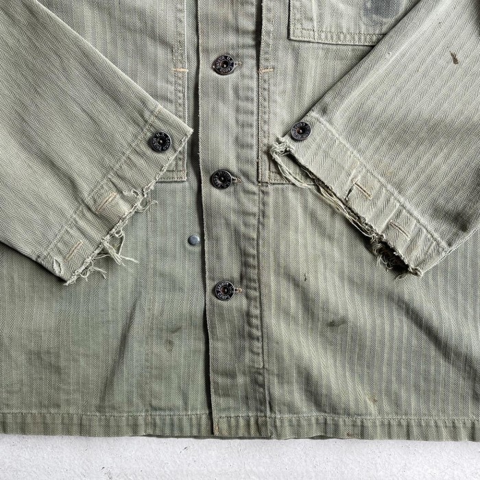 1940s U.S.M.C P-44 Herringbone twill Jacket | Vintage.City 古着屋、古着コーデ情報を発信