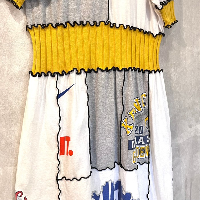 ＂upcycled dress ＂古着リメイクワンピース 2 | Vintage.City 古着屋、古着コーデ情報を発信